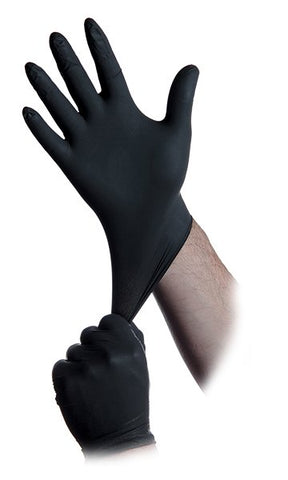 Atlantic Safety Products - Atlantic Safety Products Black Lightning Gloves (6 mil) - Daily Driven Supply Co.