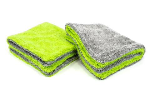 Autofiber - Autofiber Amphibian Jr. Microfiber Drying Towel 16in x 16in (1100gsm) - 2 Pack - Daily Driven Supply Co.