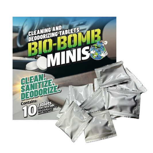 Bio-Bombs - Bio-Bombs Minis: Dissolvable Cleaning and Deodorizing Tablets - Daily Driven Supply Co.