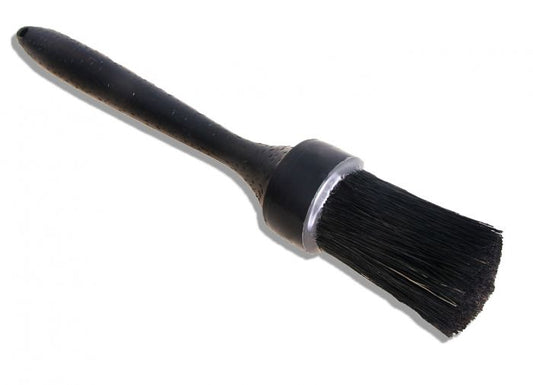 Braun Brush - Detail Brush 1.25" Round Black Boar Hair - Braun Brush - Daily Driven Supply Co.