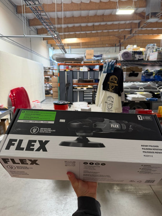 Daily Driven Supply Co. - Flex 120v Brushless Rotary Polisher | With 5" & 6" Backing Plates - Daily Driven Supply Co.