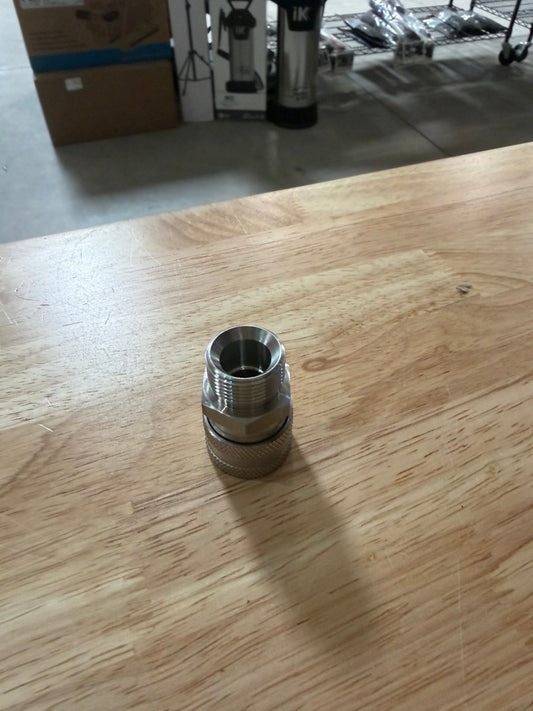 Daily Driven Supply Co. - QC Adapter 3/8" Stainless Steel Socket x 22mm Male | PN 5100681 - Daily Driven Supply Co.