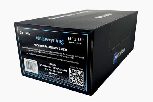 Daily Driven Supply Co. - [Towels - in - a - Box] Mr. Everything Premium Paintwork Towel (16 in. x 16 in., 390 gsm) 30 pack - Daily Driven Supply Co.