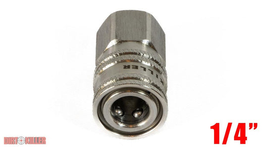 Dirt Killer - Dirt Killer 1/4" FPT Stainless Steel Quick Disconnect - Daily Driven Supply Co.