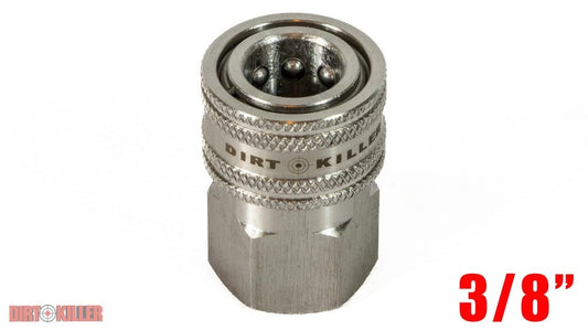 Dirt Killer - Dirt Killer 3/8" FPT Stainless Steel Quick Disconnect - Daily Driven Supply Co.