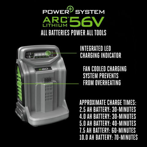 EGO - EGO Power+ Rapid Charger - Daily Driven Supply Co.