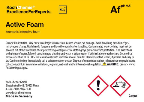 Koch - Chemie - Koch - Chemie Bottle Labels (Safety Data) - Daily Driven Supply Co.