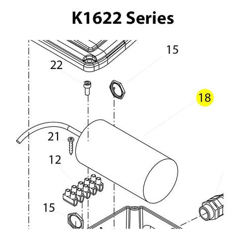 Kranzle USA - Kranzle Motor Capacitor 80uF - For Kranzle 1122 1622 1322 - Daily Driven Supply Co.