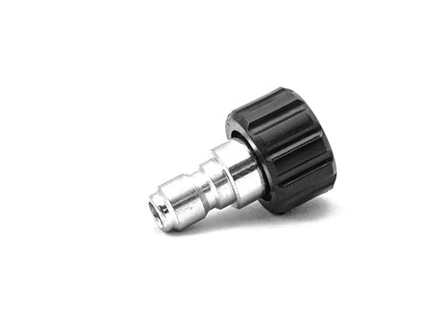 MTM Hydro - MTM Hydro M22F 14MM Twist Coupler - 3/8 SS QC Plug - Daily Driven Supply Co.