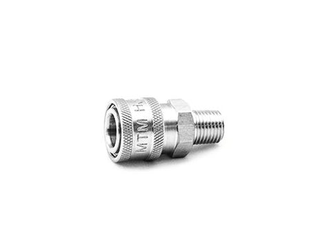 MTM Hydro - MTM Hydro Stainless Steel QC Coupler - 1/4