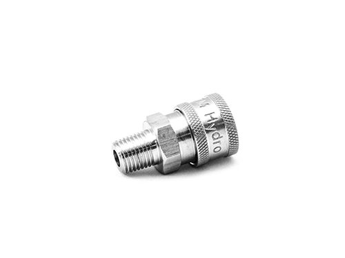 MTM Hydro - MTM Hydro Stainless Steel QC Coupler - 1/4" MPT - Daily Driven Supply Co.