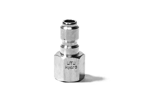 MTM Hydro - MTM Hydro Stainless Steel QC Plug - 1/4" FPT - Daily Driven Supply Co.