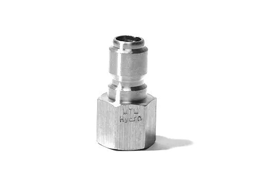 MTM Hydro - MTM Hydro Stainless Steel QC Plug - 3/8" FPT - Daily Driven Supply Co.