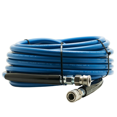 MTM Hydro - MTM Hydro (Veloci) KOBRAJET Smooth Blue 4000PSI Hose w/ SS Couplers - Daily Driven Supply Co.