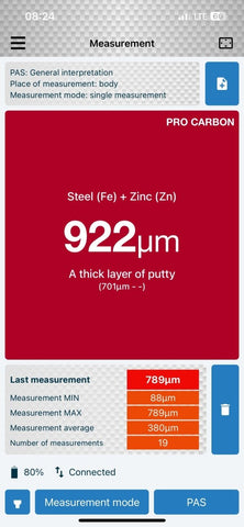 NexDiag - NexPTG PRO Carbon (with Calibration Certificate) Paint Coating Thickness Gauge - Daily Driven Supply Co.