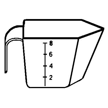 Tolco - Tolco 8oz Measuring Cup - Natural Color - Daily Driven Supply Co.